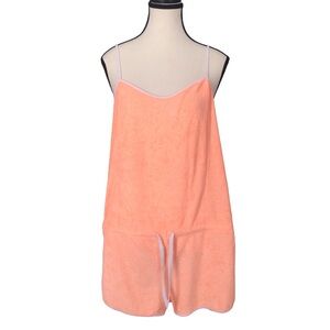 ☀️⛱️OP Fuzzy peach bathing suit cover up women🐠🏖️